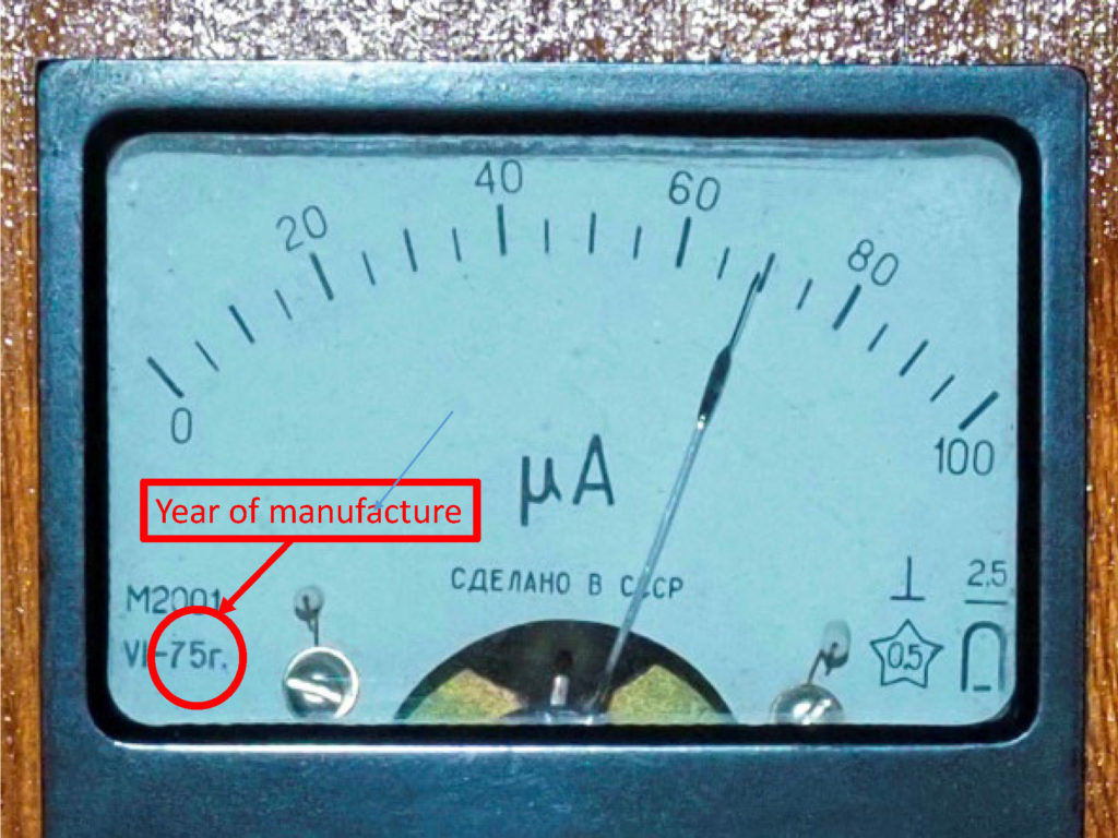 Soviet Meter Small Wooden Box with Soviet and Miniature Meters | Mulberry wing
